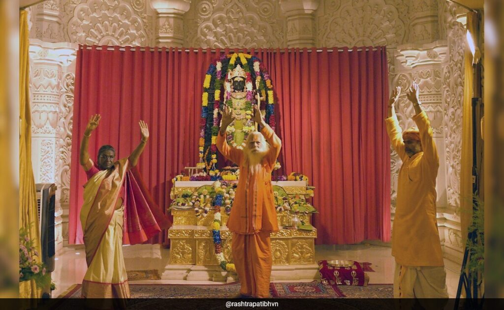 अयोध्या दौरे पर राष्ट्रपति द्रौपदी मुर्मू